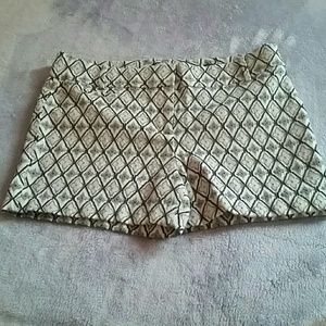Loft patten shorts